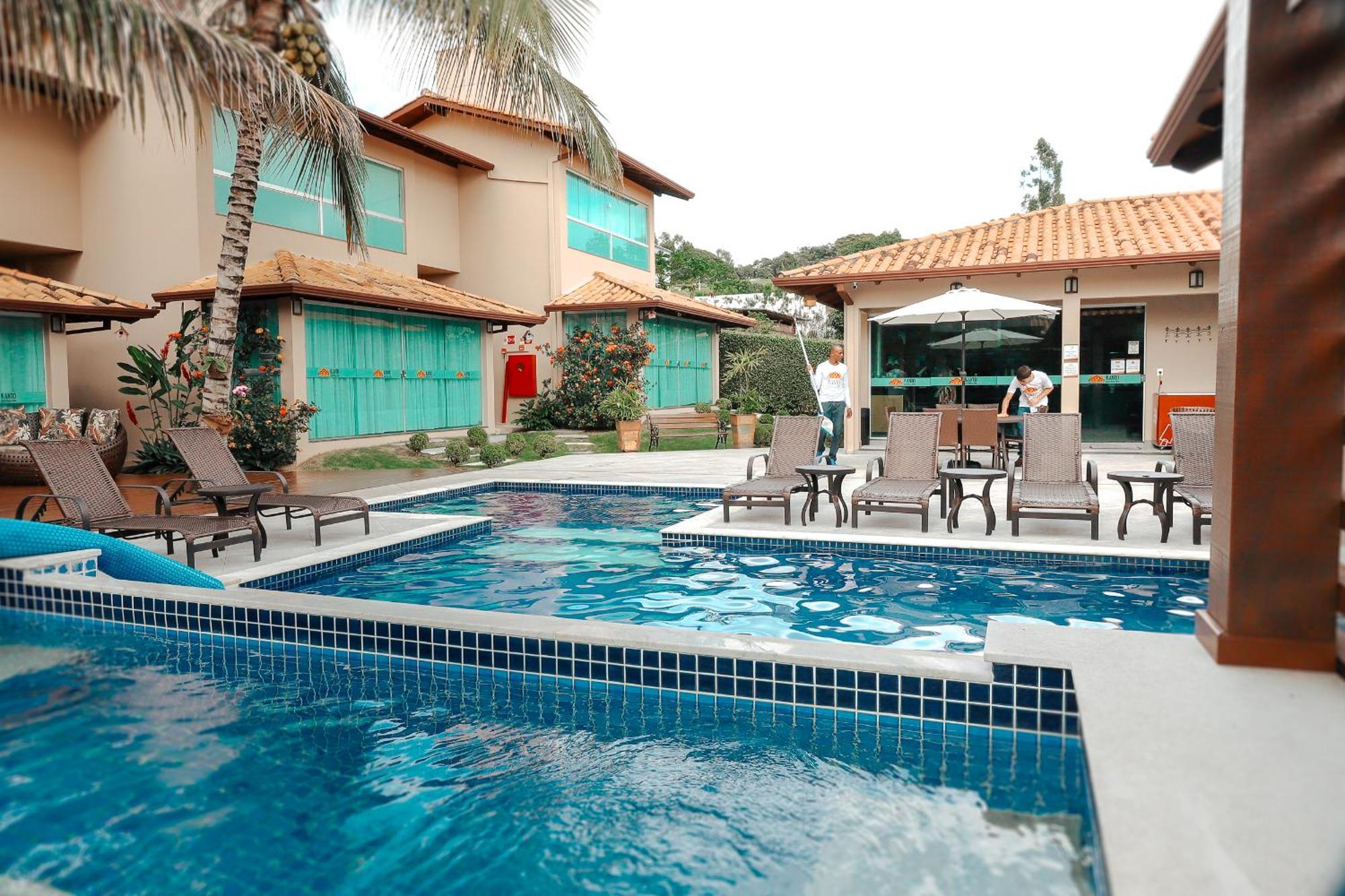 Pousada Kanto Suites & Spa Capitolio Bagian luar foto
