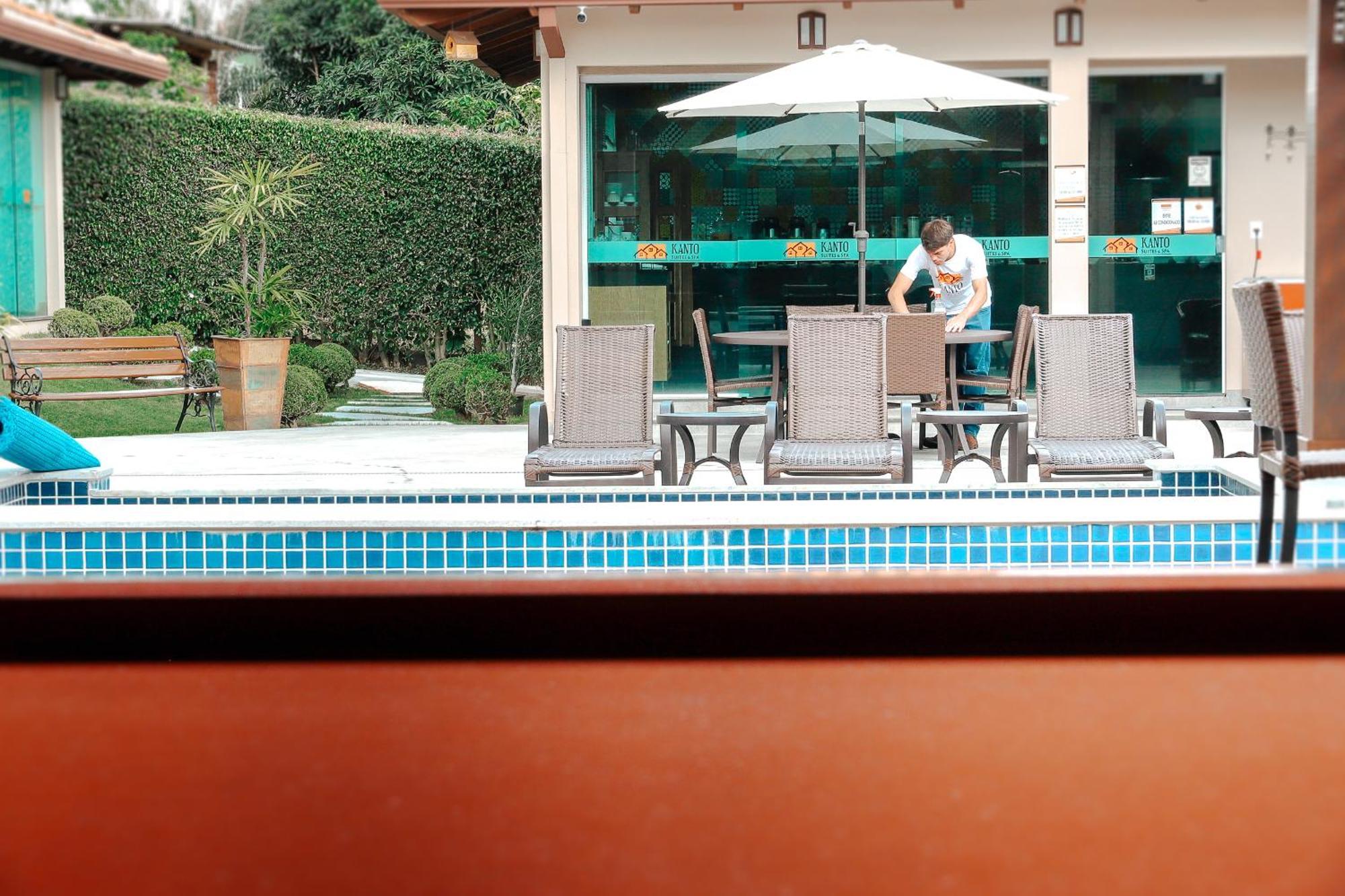 Pousada Kanto Suites & Spa Capitolio Bagian luar foto