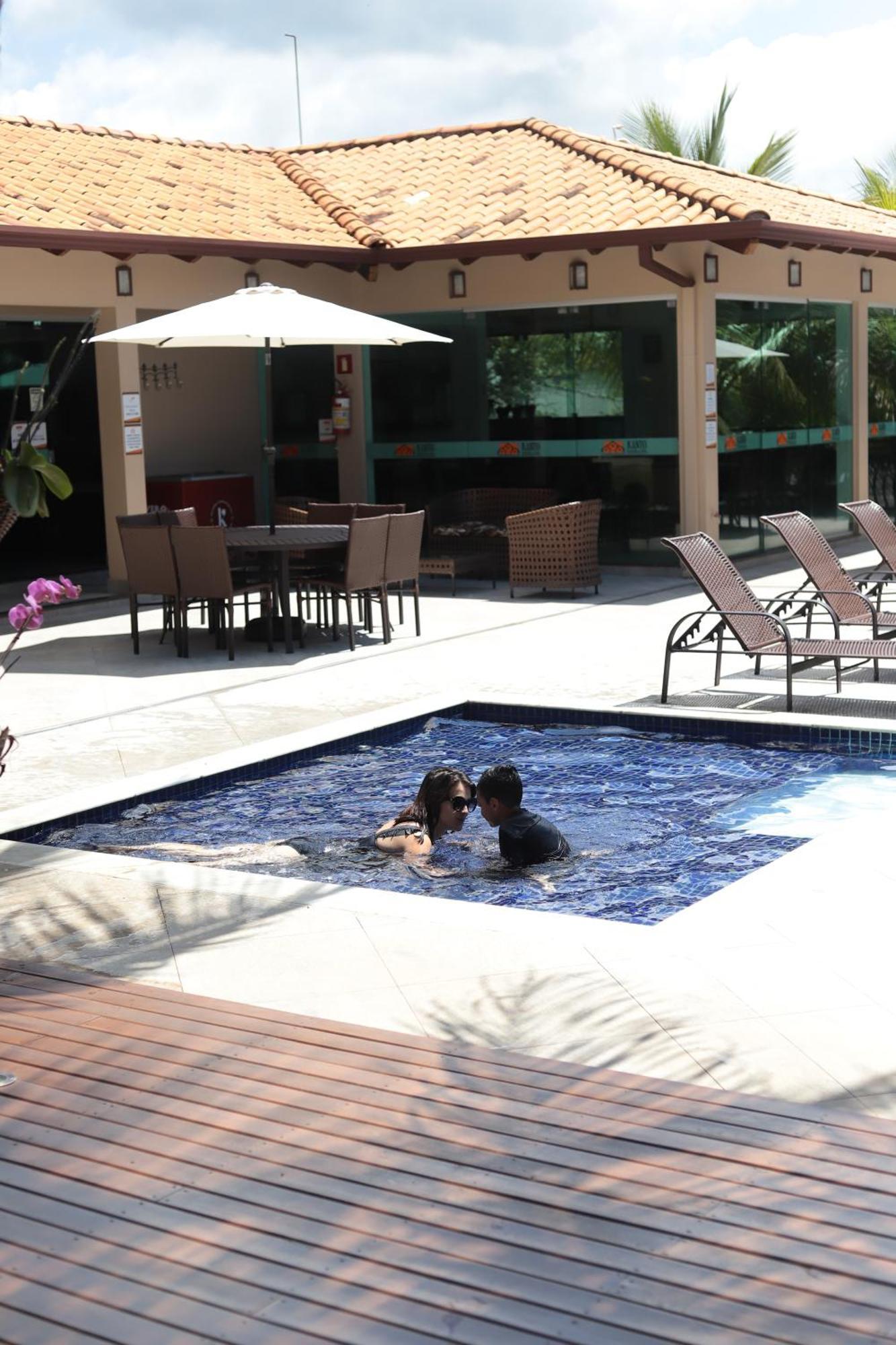 Pousada Kanto Suites & Spa Capitolio Bagian luar foto